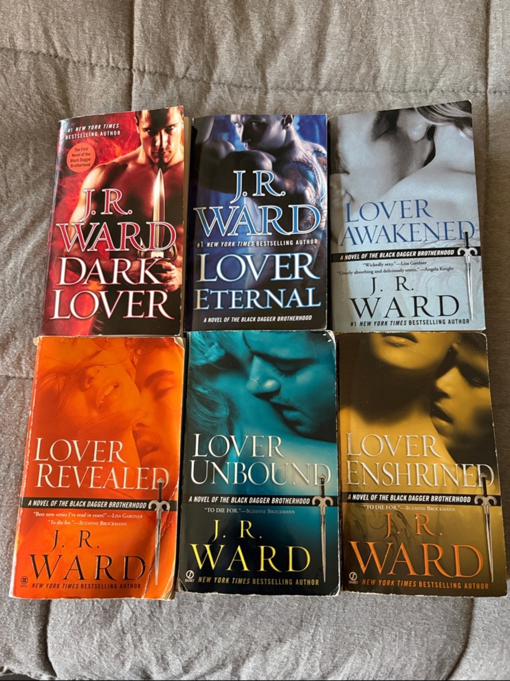 J.R. Ward Black Dagger Brotherhood 6-Book Set